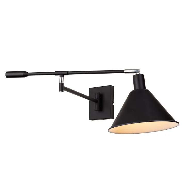 Trinity, industrialny kinkiet, chromowy, E14, MB-402721-IT BL